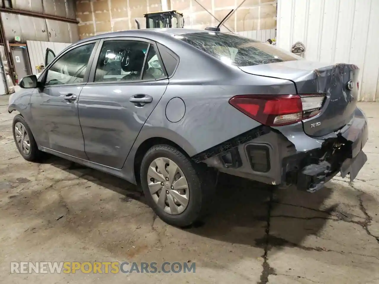 2 Photograph of a damaged car 3KPA24AD9LE284442 KIA RIO 2020