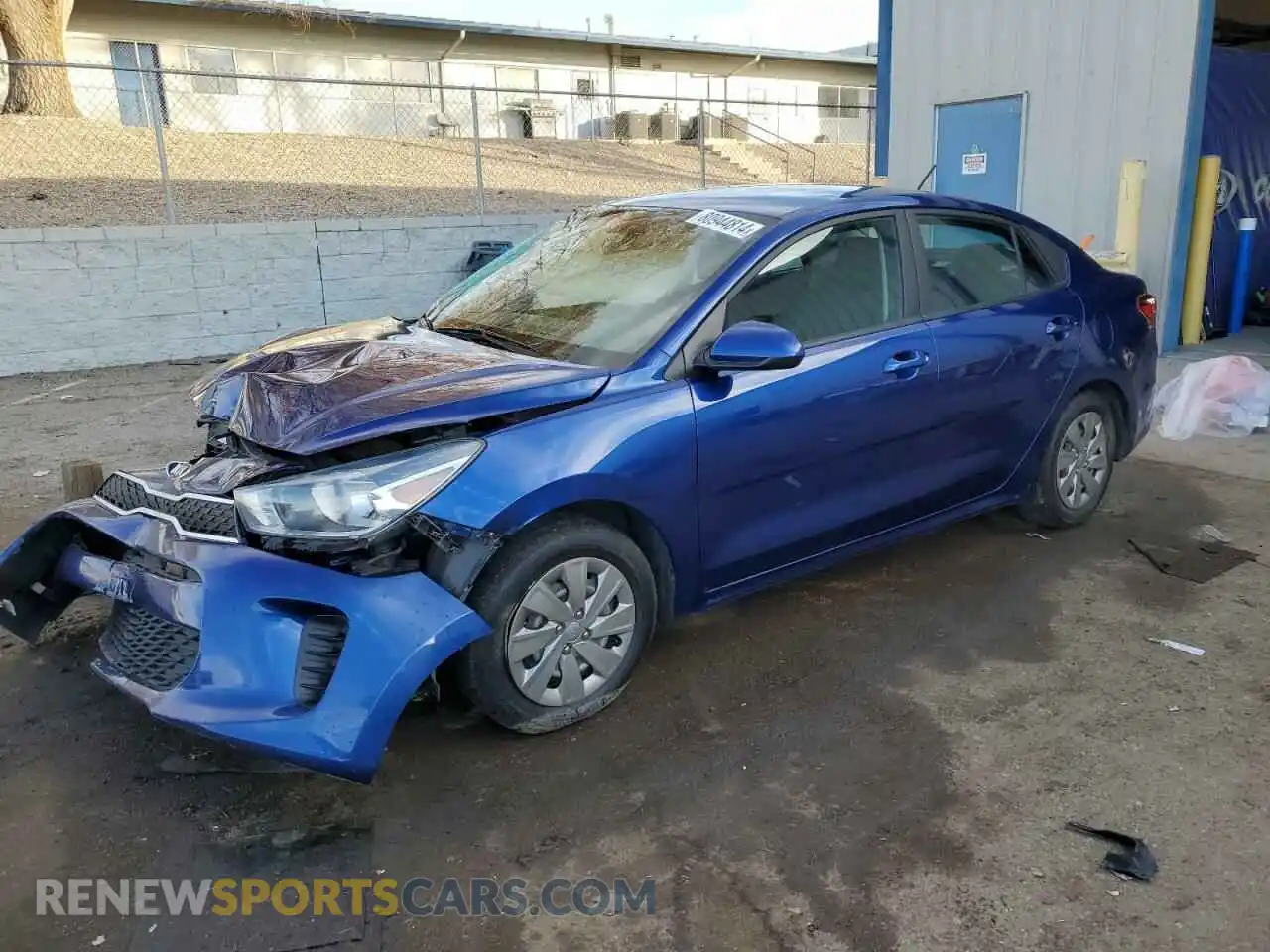 1 Photograph of a damaged car 3KPA24AD9LE320484 KIA RIO 2020