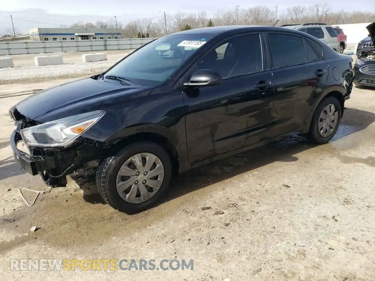 1 Photograph of a damaged car 3KPA24AD9LE354974 KIA RIO 2020