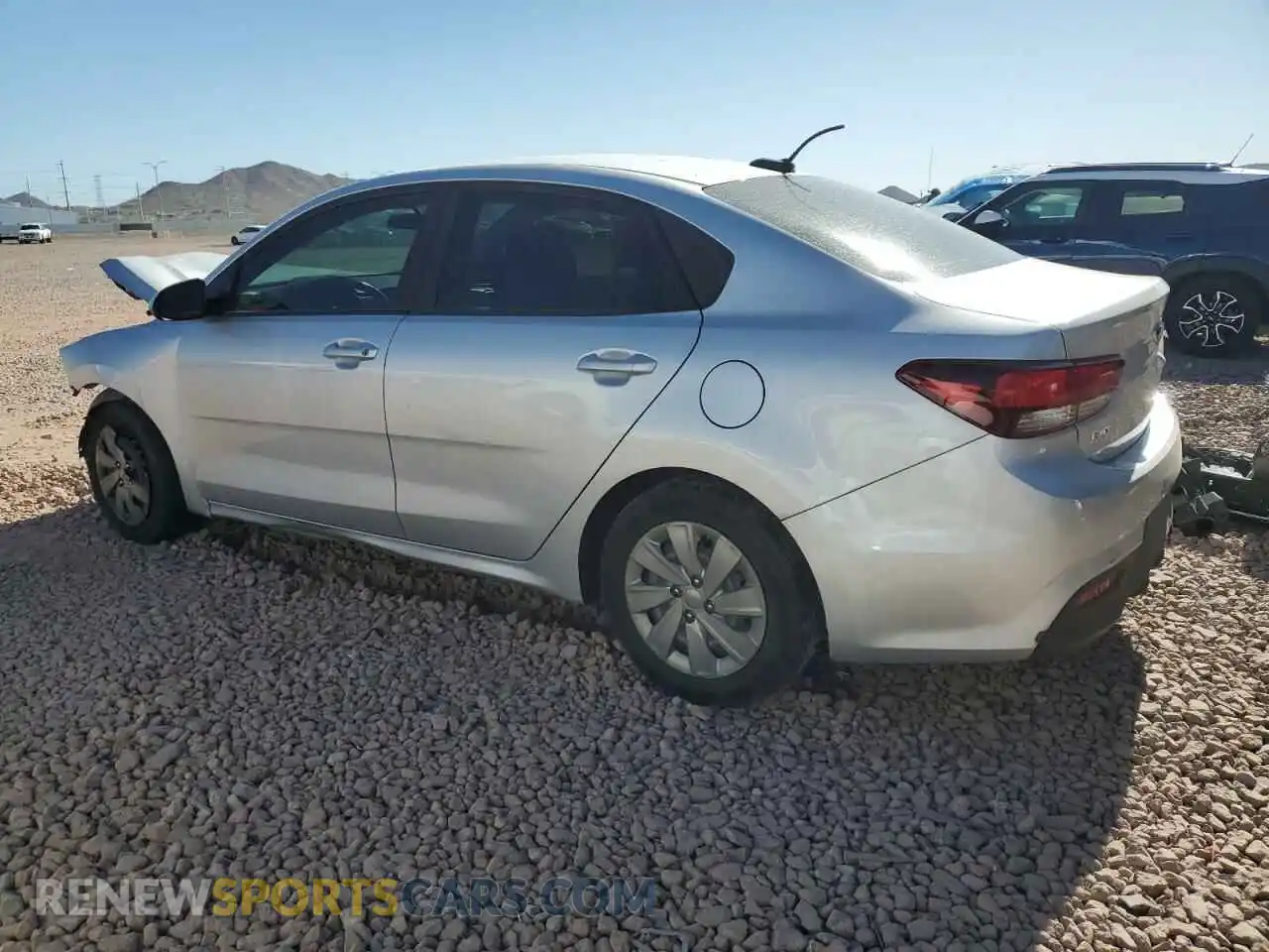 2 Photograph of a damaged car 3KPA24ADXLE274387 KIA RIO 2020