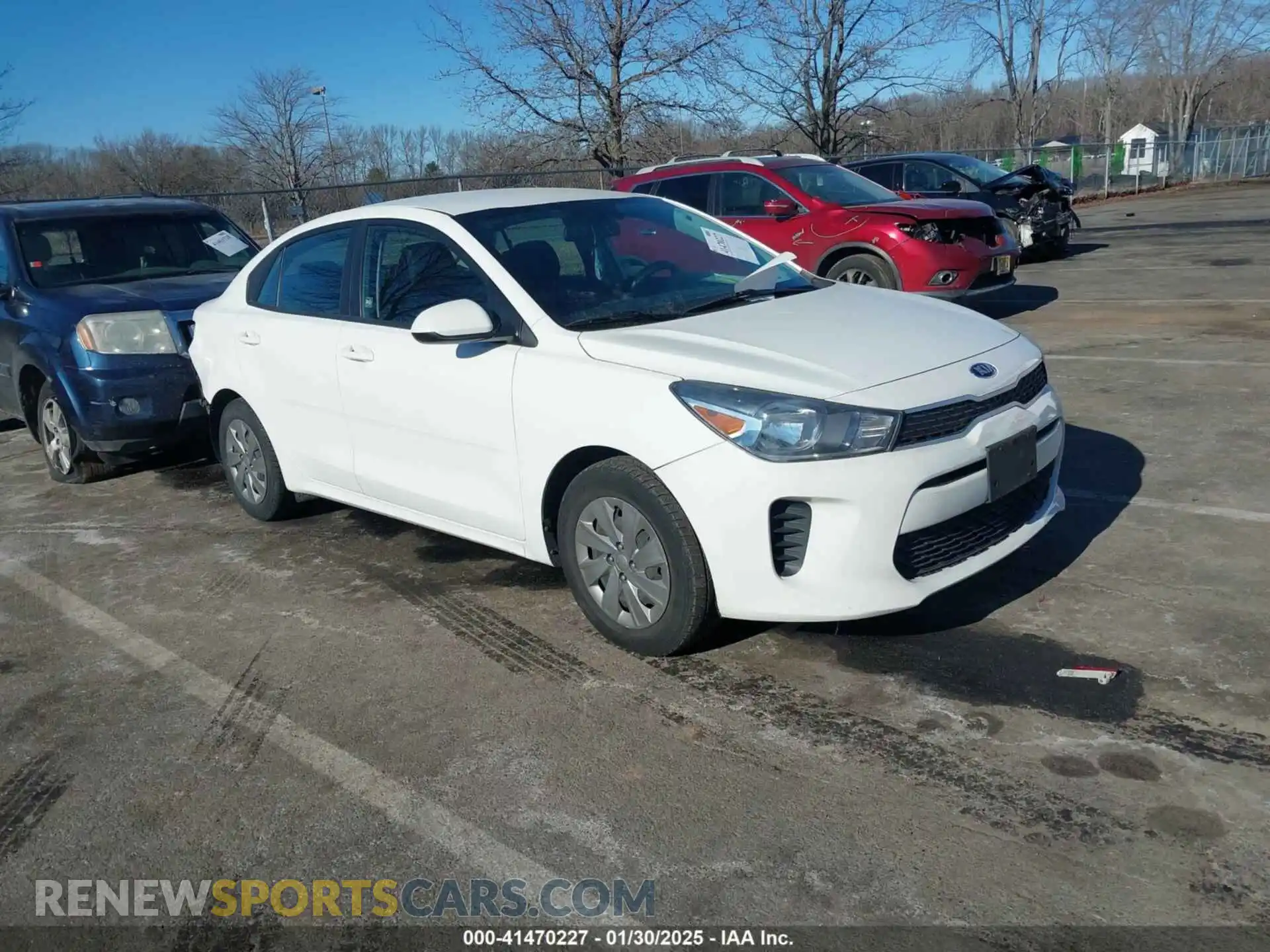 1 Photograph of a damaged car 3KPA24ADXLE288287 KIA RIO 2020