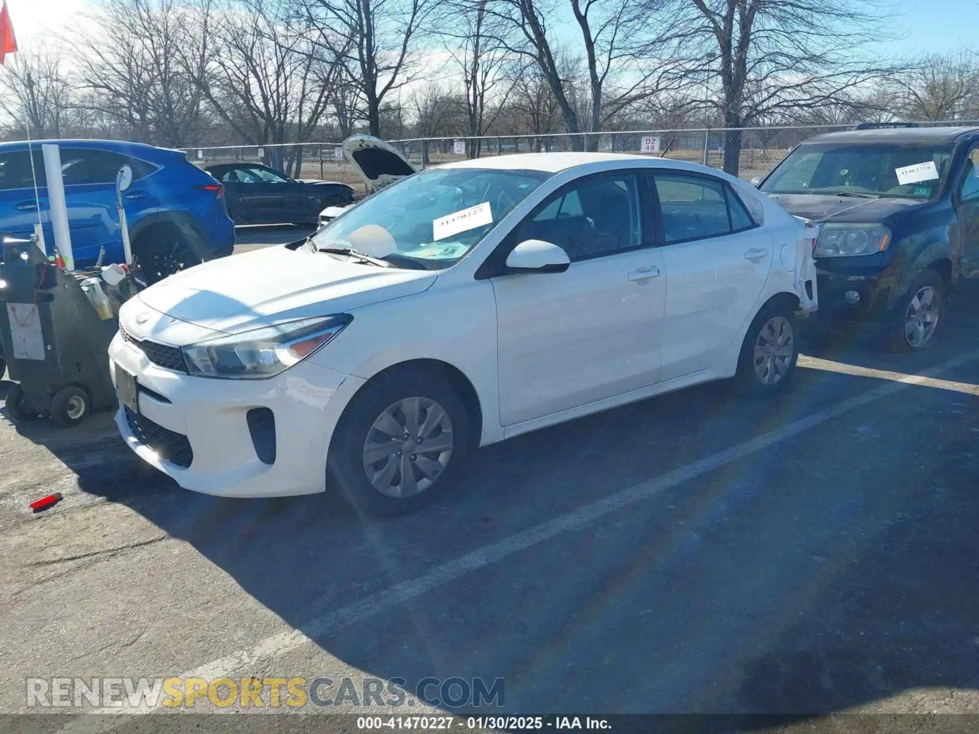 2 Photograph of a damaged car 3KPA24ADXLE288287 KIA RIO 2020