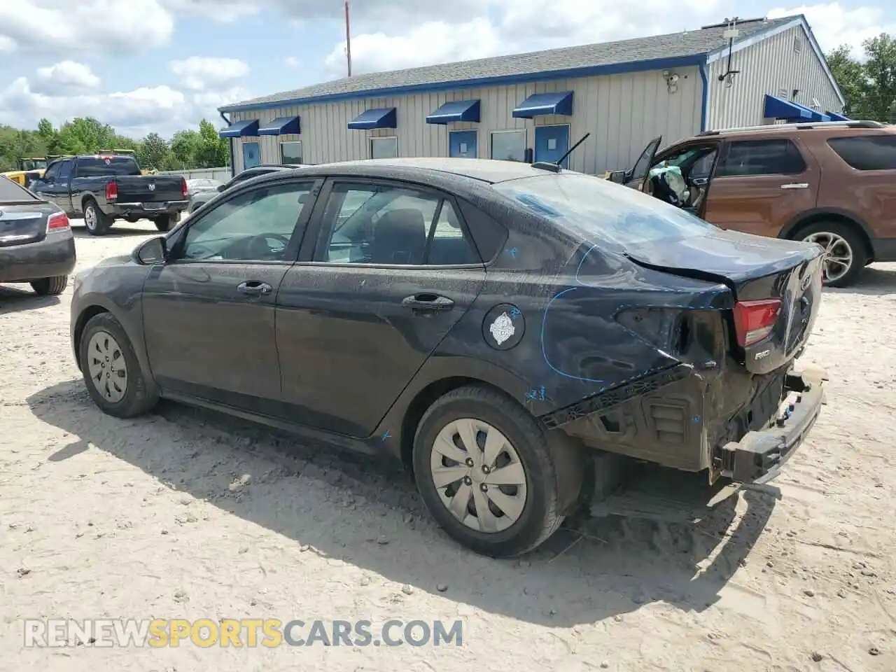 2 Photograph of a damaged car 3KPA24ADXLE312510 KIA RIO 2020