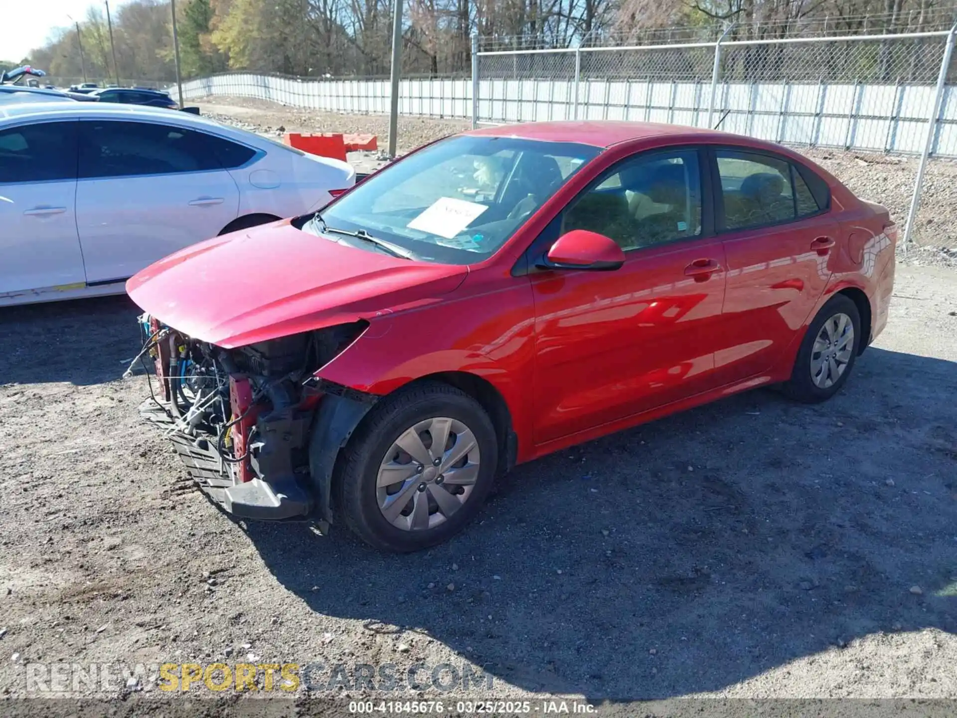 2 Photograph of a damaged car 3KPA24ADXLE312636 KIA RIO 2020