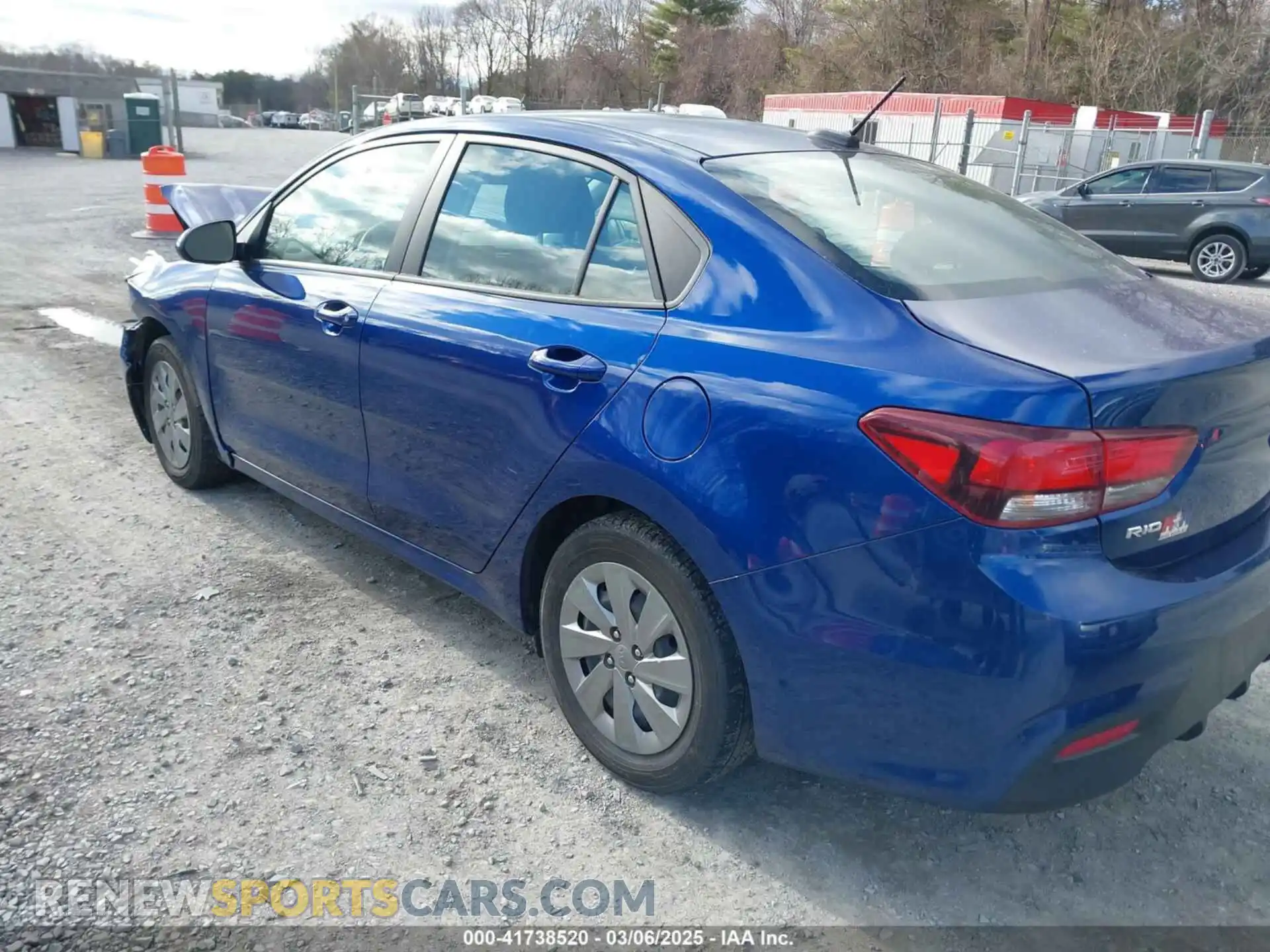 3 Photograph of a damaged car 3KPA24ADXLE336340 KIA RIO 2020