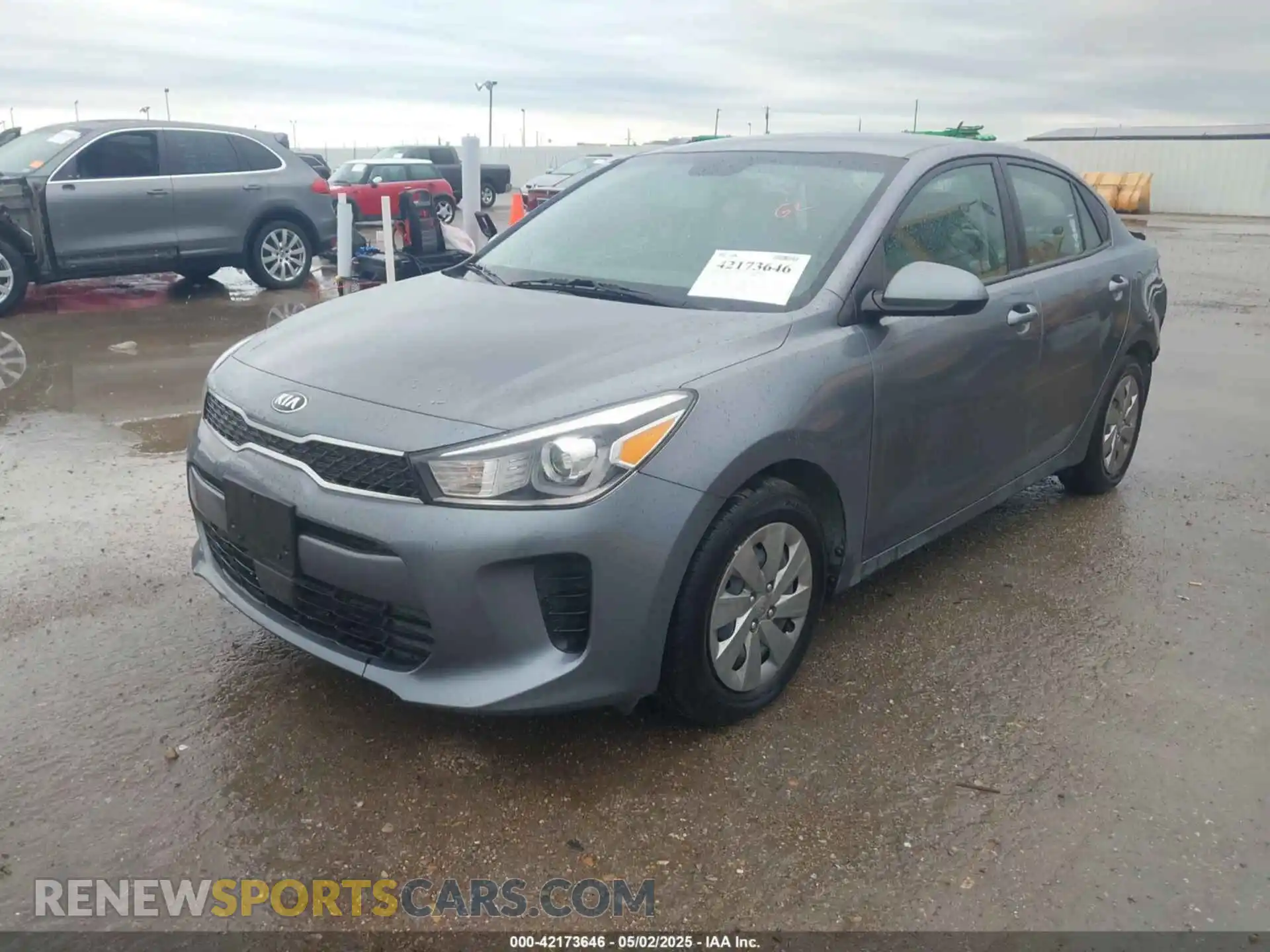 2 Photograph of a damaged car 3KPA24ADXLE337004 KIA RIO 2020
