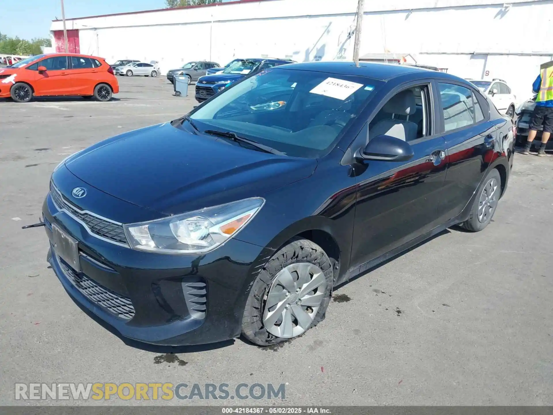2 Photograph of a damaged car 3KPA24ADXLE359245 KIA RIO 2020