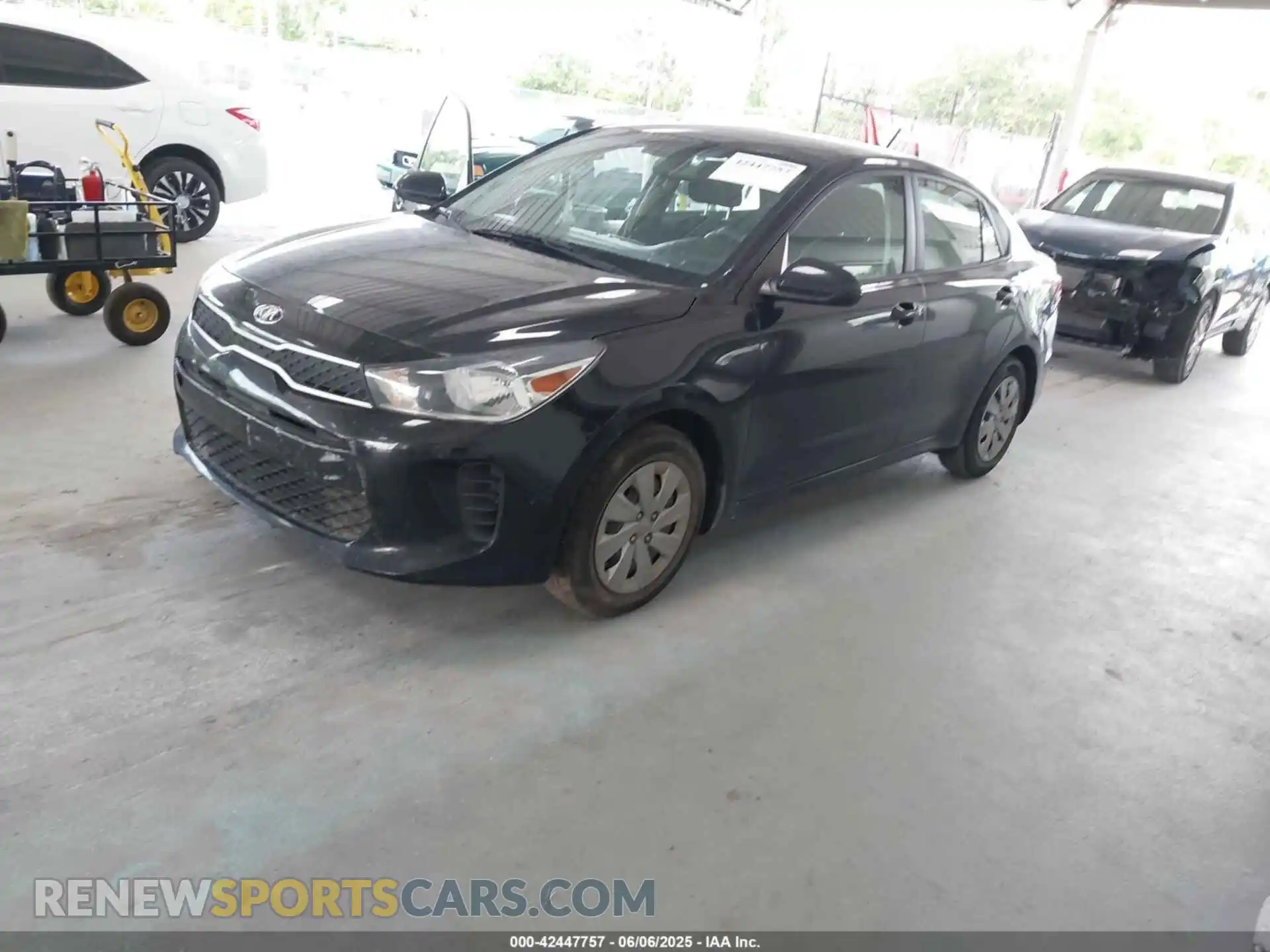 2 Photograph of a damaged car 3KPA24ADXLE362873 KIA RIO 2020
