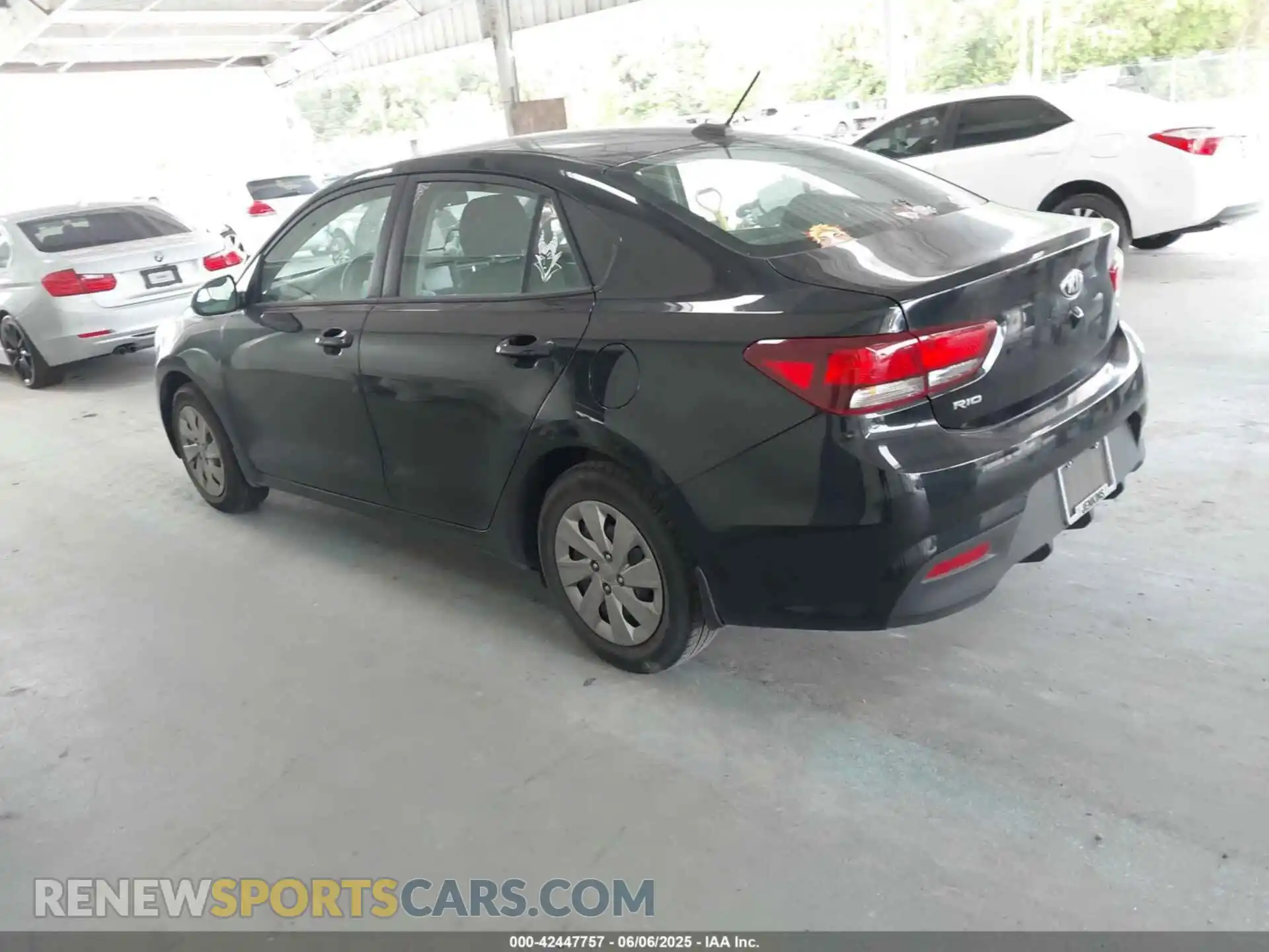 3 Photograph of a damaged car 3KPA24ADXLE362873 KIA RIO 2020