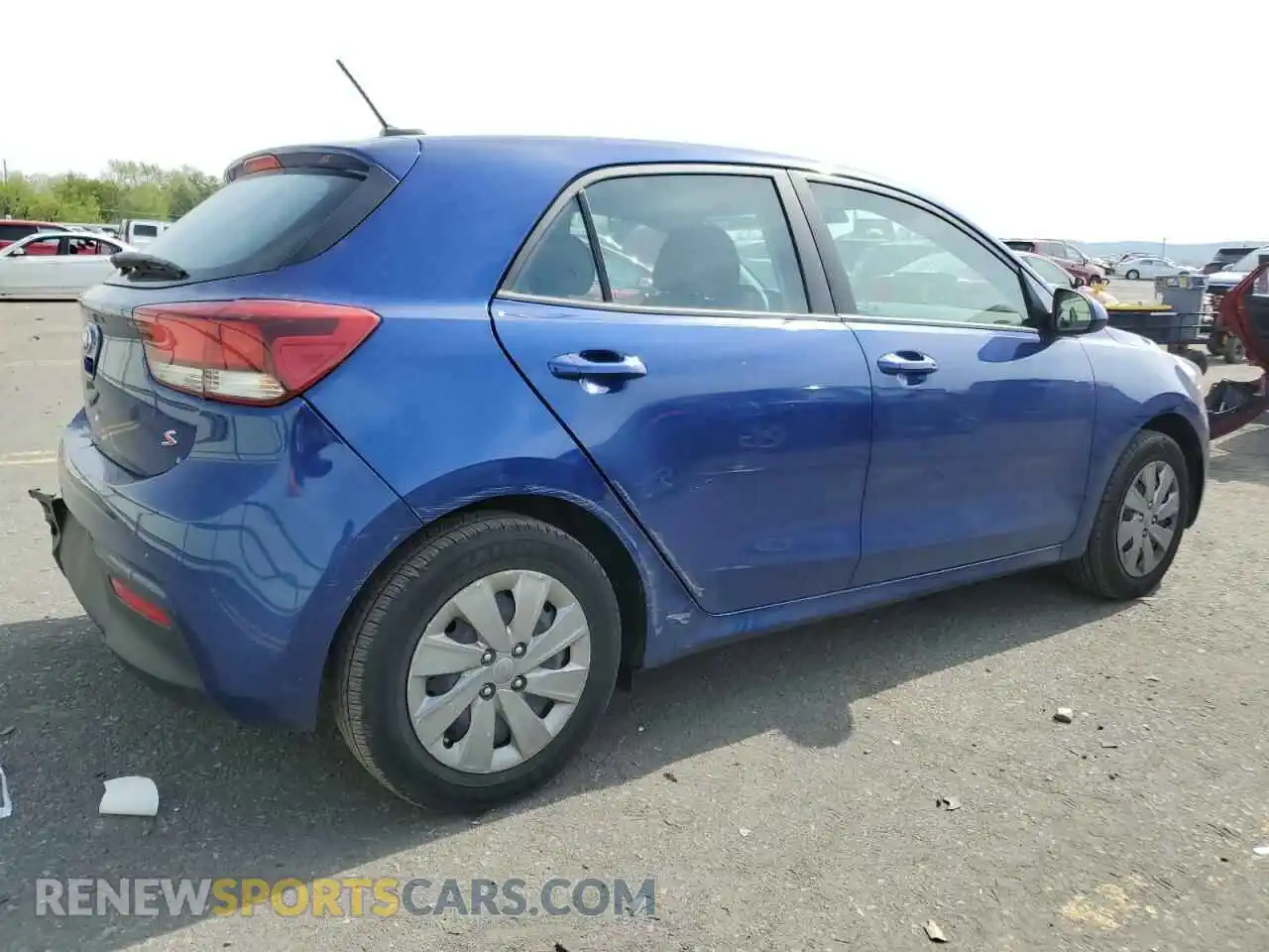 3 Photograph of a damaged car 3KPA25AD0LE351855 KIA RIO 2020