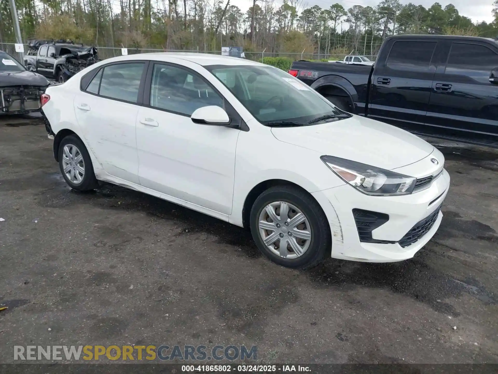 1 fotografías del automóvil dañado 3KPA24AD0ME395186 KIA RIO 2021