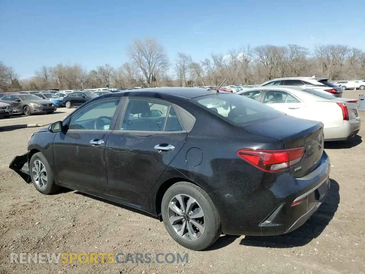 2 Photograph of a damaged car 3KPA24AD0ME415792 KIA RIO 2021