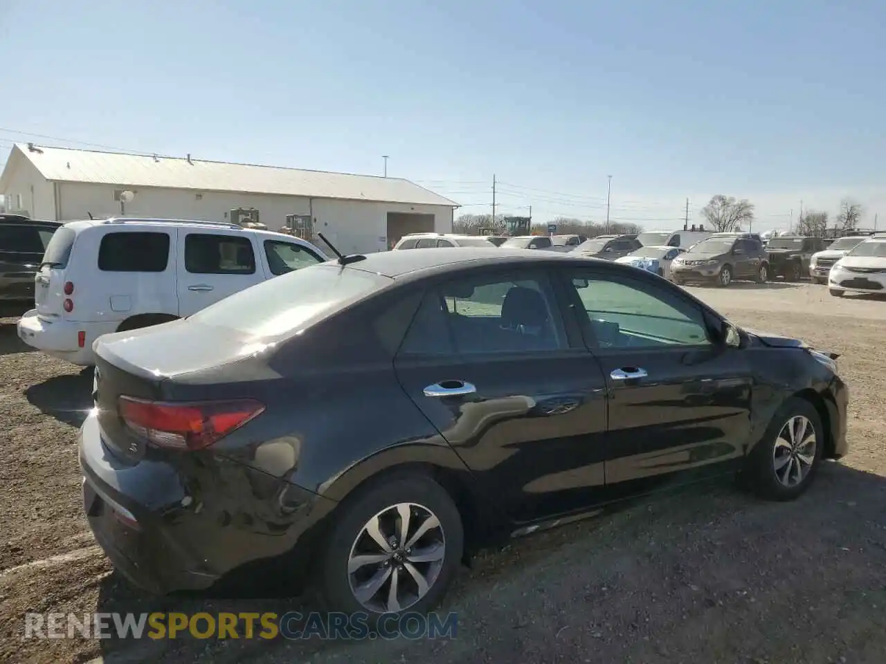 3 Photograph of a damaged car 3KPA24AD0ME415792 KIA RIO 2021