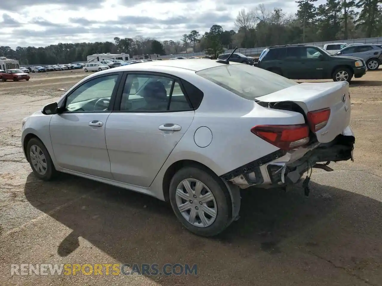 2 Photograph of a damaged car 3KPA24AD1ME428163 KIA RIO 2021
