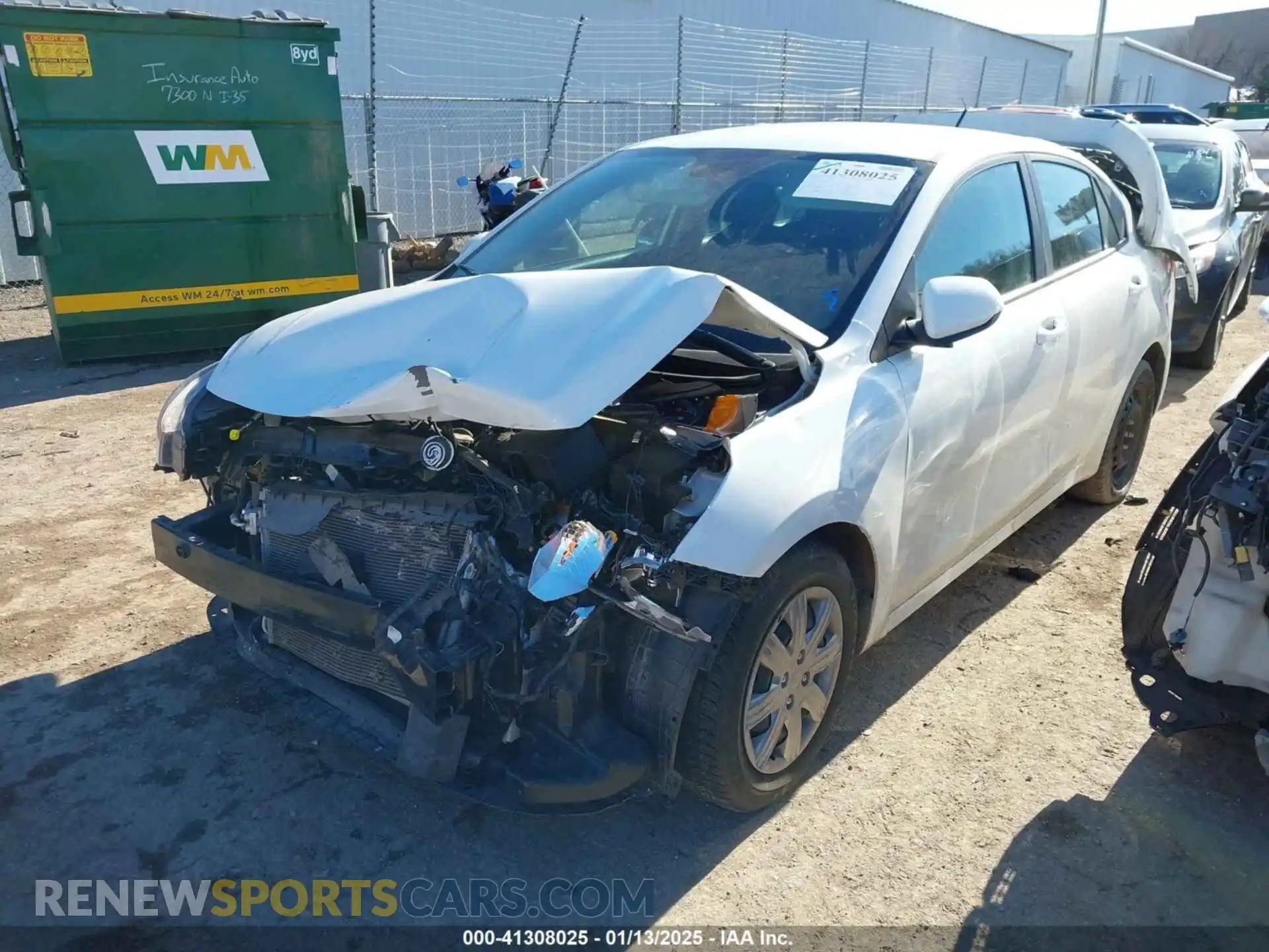 2 Фотография поврежденного автомобиля 3KPA24AD2ME392144 KIA RIO 2021
