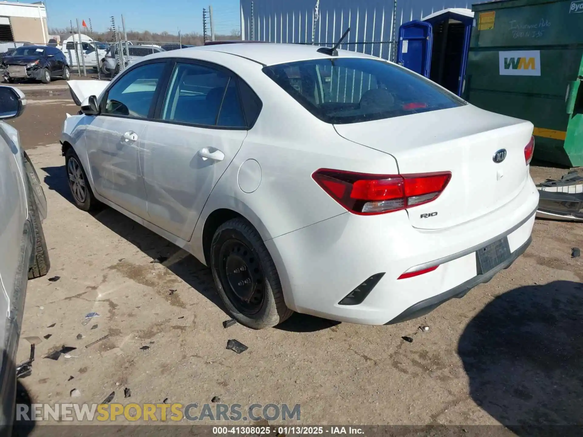 3 Фотография поврежденного автомобиля 3KPA24AD2ME392144 KIA RIO 2021