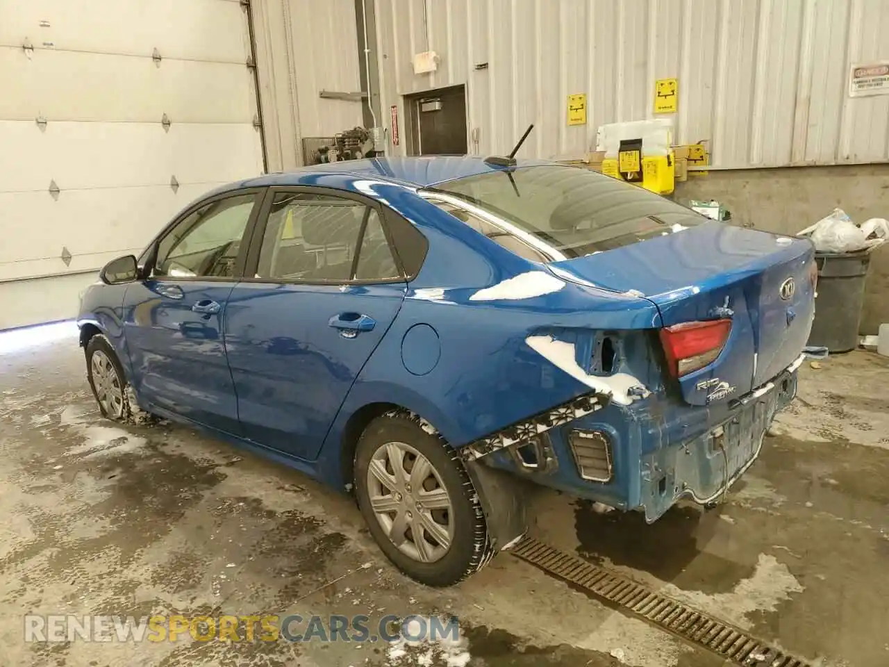 2 Photograph of a damaged car 3KPA24AD3ME367544 KIA RIO 2021