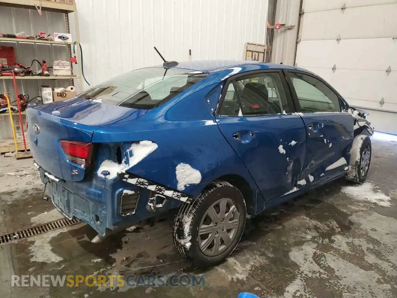 3 Photograph of a damaged car 3KPA24AD3ME367544 KIA RIO 2021