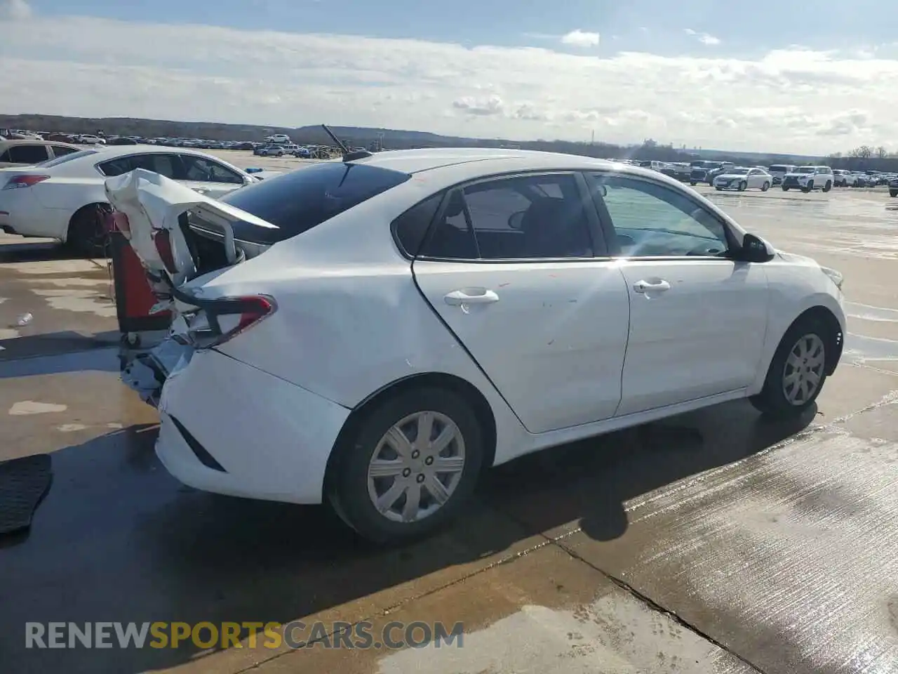 3 Photograph of a damaged car 3KPA24AD3ME378902 KIA RIO 2021