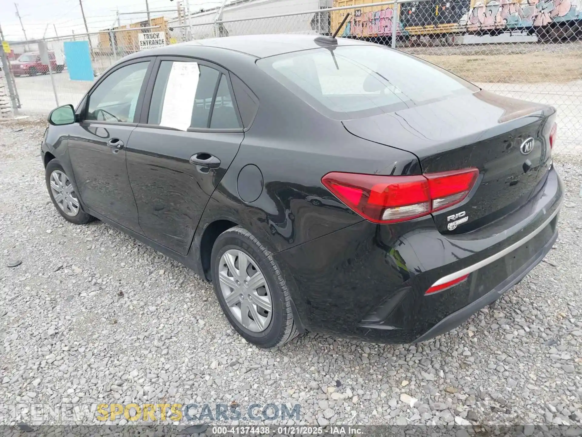3 Photograph of a damaged car 3KPA24AD3ME417410 KIA RIO 2021