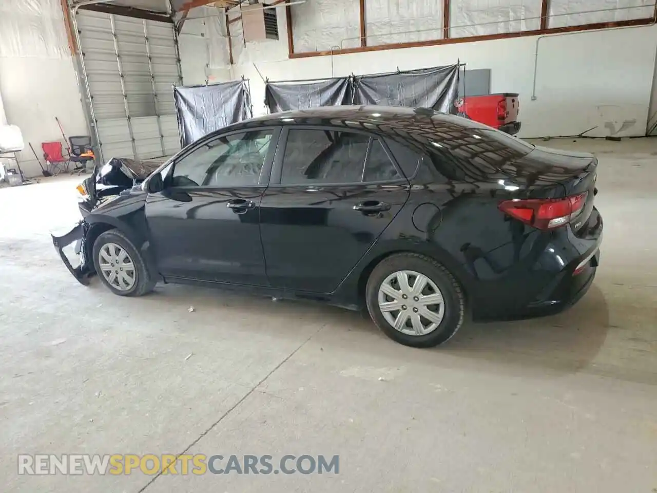 2 Photograph of a damaged car 3KPA24AD4ME383252 KIA RIO 2021