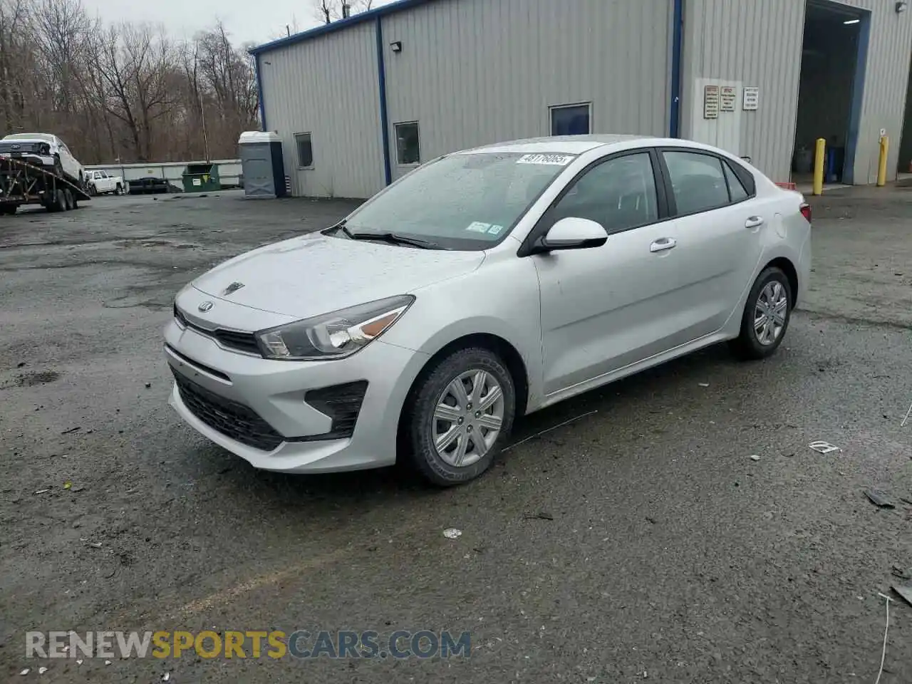 1 Фотография поврежденного автомобиля 3KPA24AD4ME410787 KIA RIO 2021