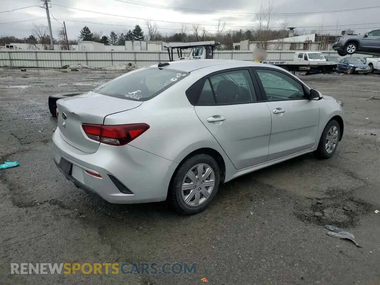 3 Фотография поврежденного автомобиля 3KPA24AD4ME410787 KIA RIO 2021