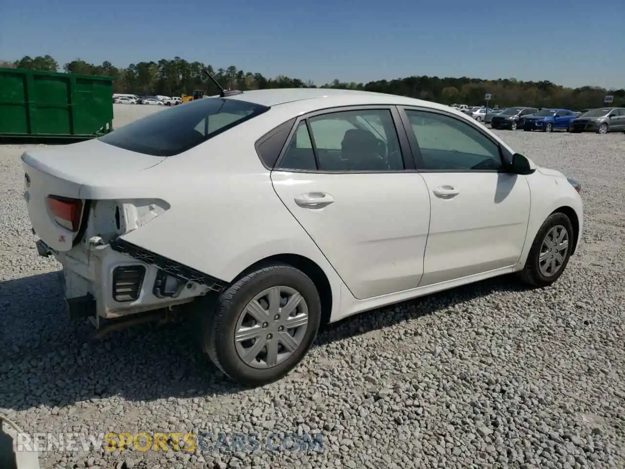 3 Photograph of a damaged car 3KPA24AD5ME363091 KIA RIO 2021