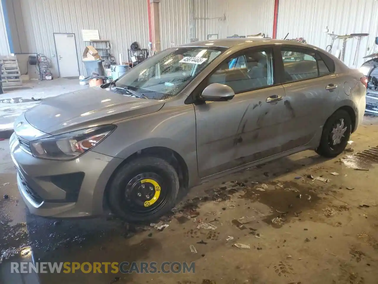 1 Photograph of a damaged car 3KPA24AD5ME366587 KIA RIO 2021