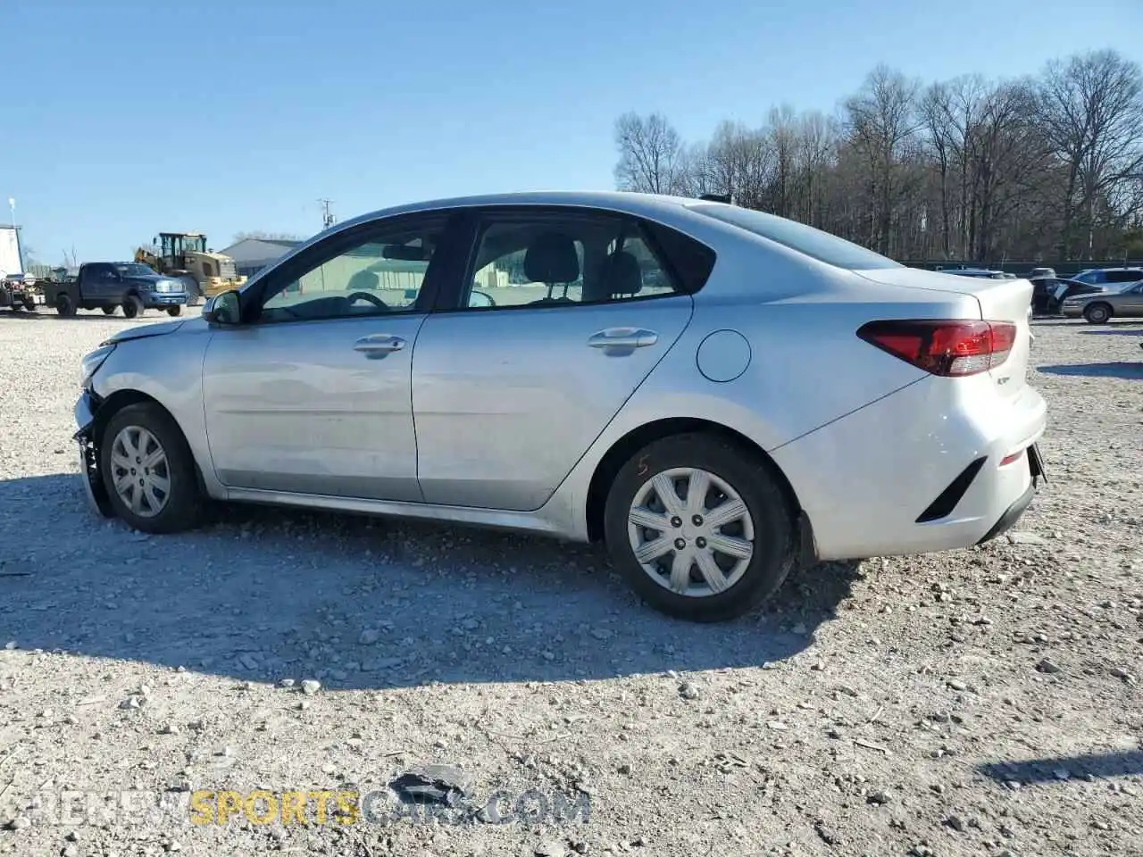 2 Photograph of a damaged car 3KPA24AD5ME397693 KIA RIO 2021