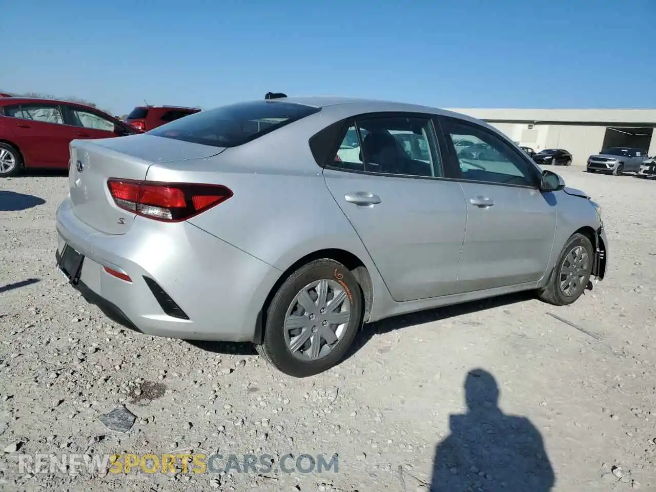 3 Photograph of a damaged car 3KPA24AD5ME397693 KIA RIO 2021