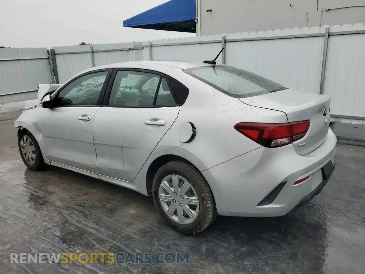 2 Photograph of a damaged car 3KPA24AD5ME406232 KIA RIO 2021