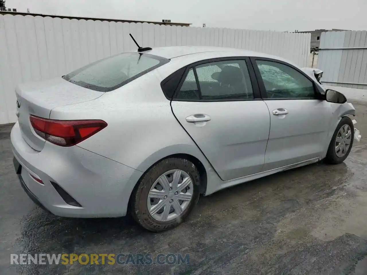 3 Photograph of a damaged car 3KPA24AD5ME406232 KIA RIO 2021