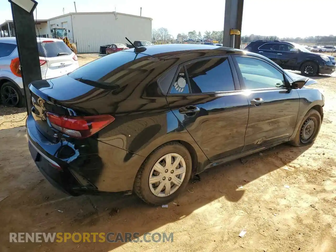 3 Photograph of a damaged car 3KPA24AD5ME417408 KIA RIO 2021