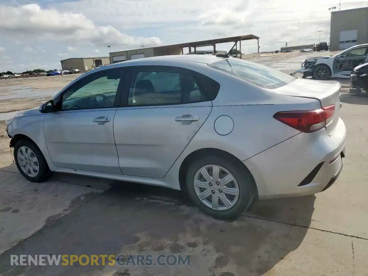 2 Photograph of a damaged car 3KPA24AD6ME412492 KIA RIO 2021