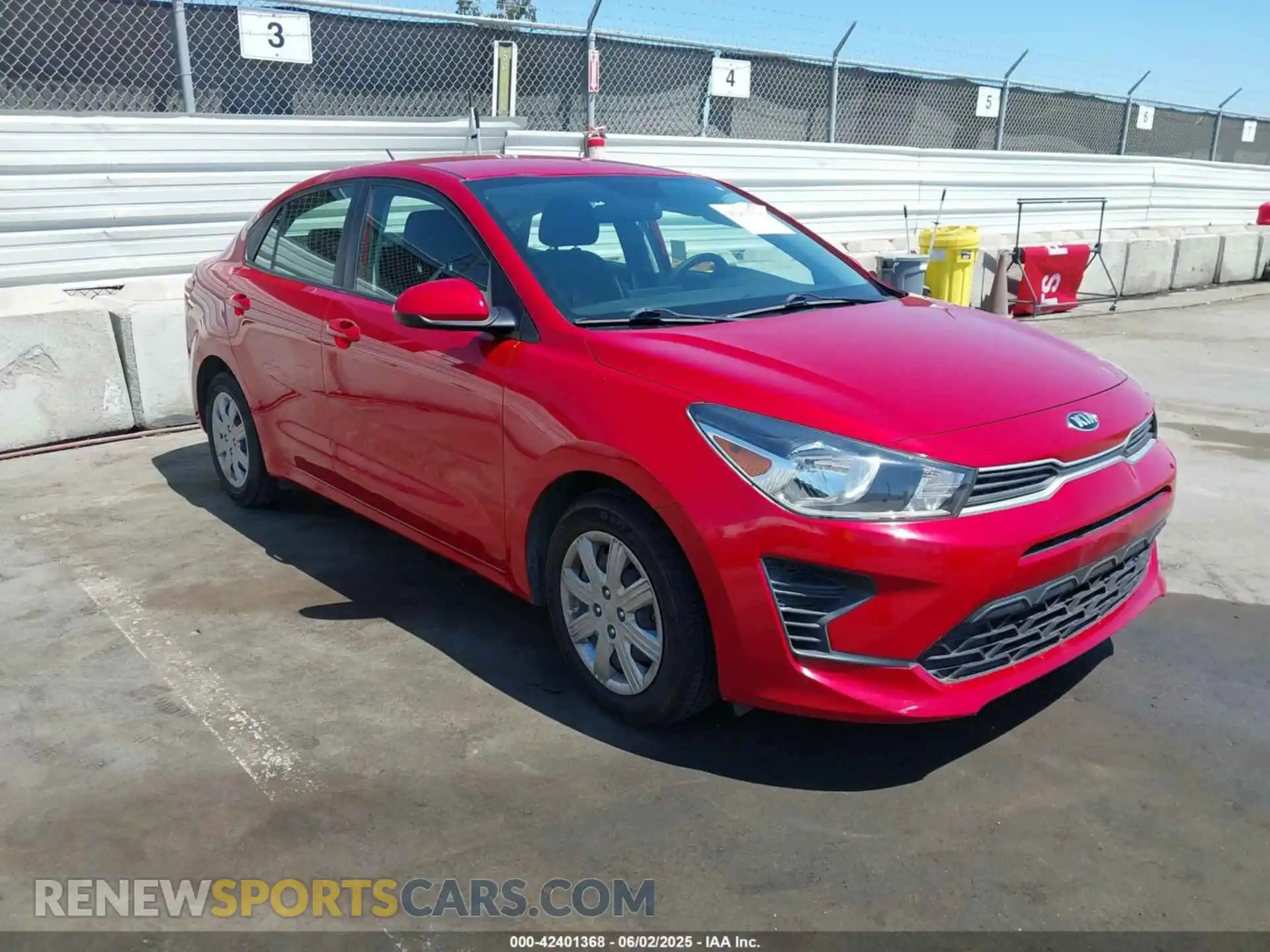 1 Photograph of a damaged car 3KPA24AD7ME370611 KIA RIO 2021