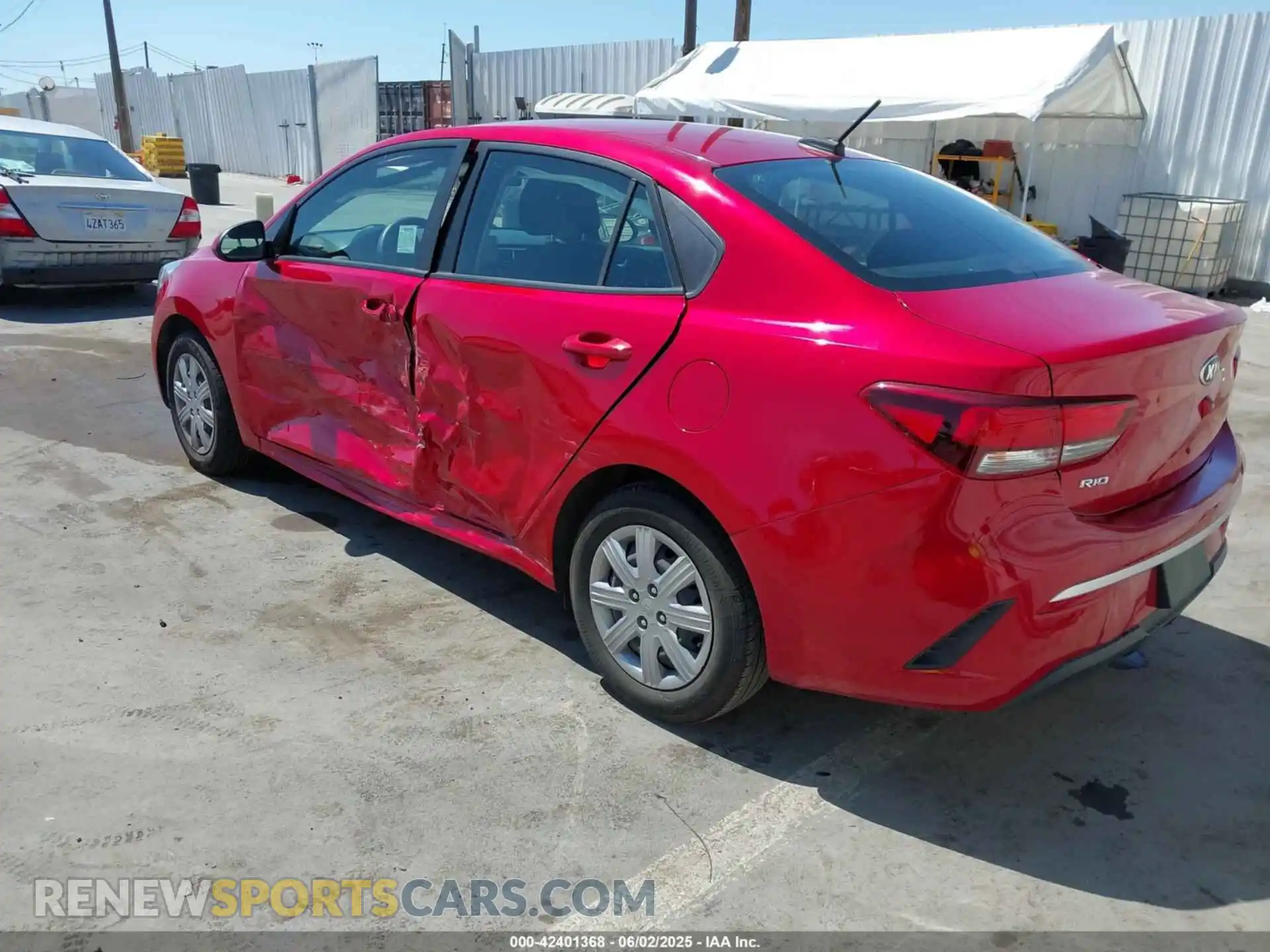 3 Photograph of a damaged car 3KPA24AD7ME370611 KIA RIO 2021