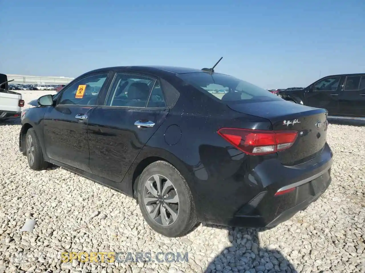 2 Photograph of a damaged car 3KPA24AD8ME380791 KIA RIO 2021