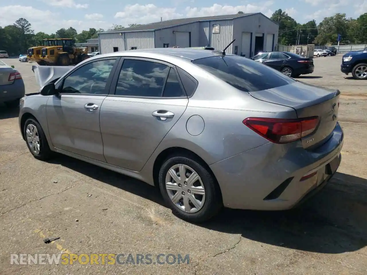2 Photograph of a damaged car 3KPA24AD8ME384369 KIA RIO 2021