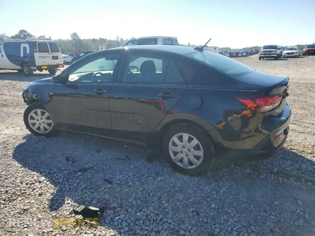 2 Photograph of a damaged car 3KPA24AD8ME418150 KIA RIO 2021