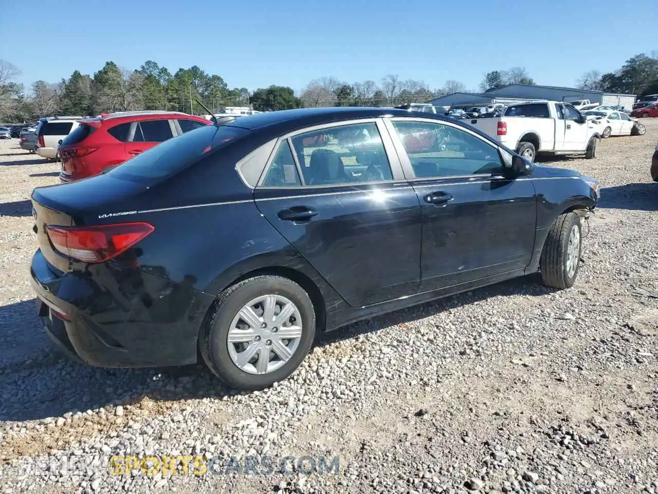 3 Photograph of a damaged car 3KPA24AD8ME418150 KIA RIO 2021