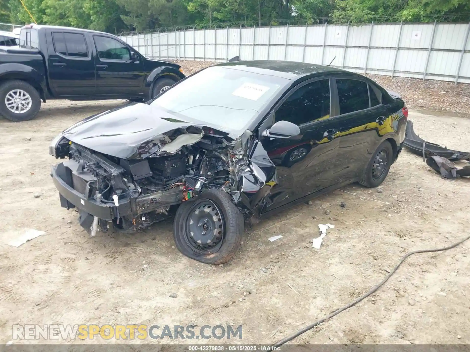 2 Photograph of a damaged car 3KPA24AD9ME406458 KIA RIO 2021