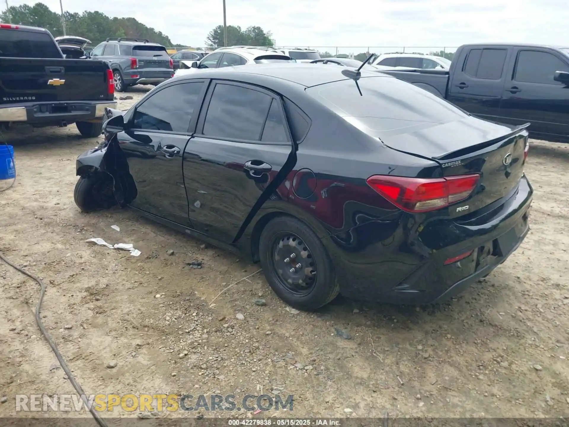 3 Photograph of a damaged car 3KPA24AD9ME406458 KIA RIO 2021