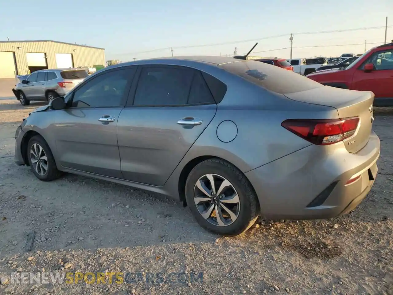 2 Photograph of a damaged car 3KPA24AD9ME425303 KIA RIO 2021