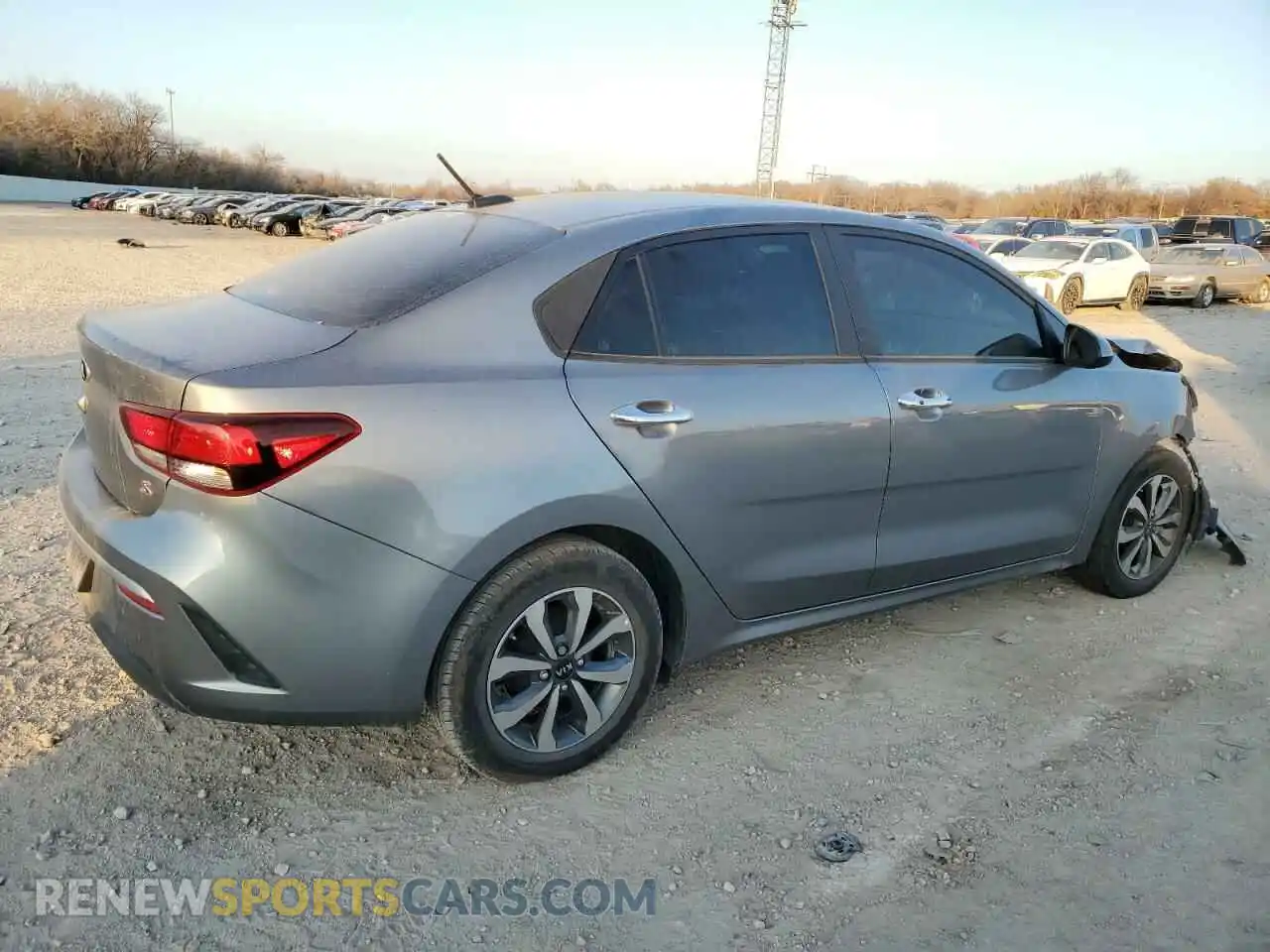 3 Photograph of a damaged car 3KPA24AD9ME425303 KIA RIO 2021