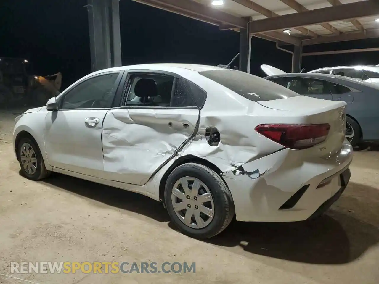 2 Photograph of a damaged car 3KPA24ADXME373048 KIA RIO 2021