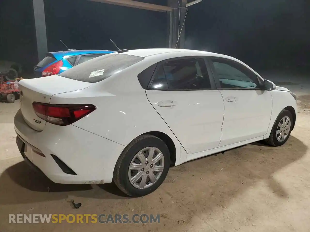 3 Photograph of a damaged car 3KPA24ADXME373048 KIA RIO 2021