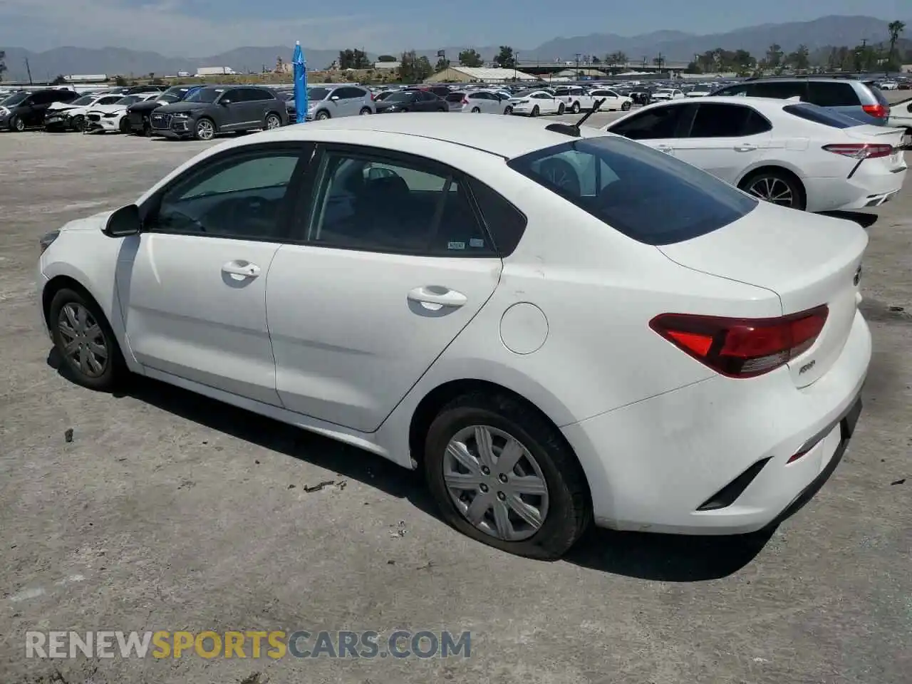 2 Photograph of a damaged car 3KPA24ADXME375737 KIA RIO 2021