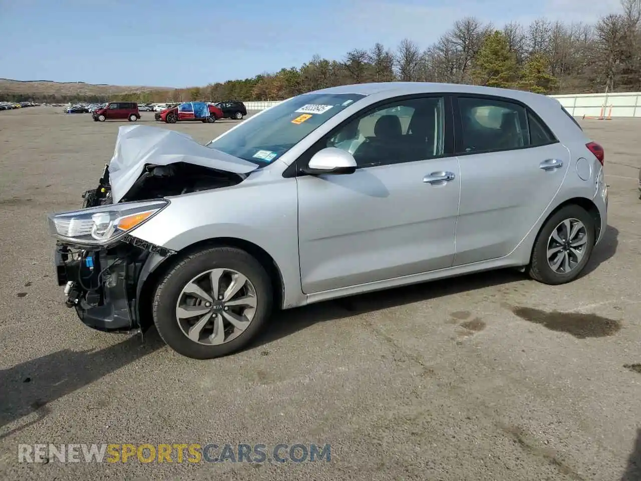 1 Photograph of a damaged car 3KPA25ADXME374786 KIA RIO 2021