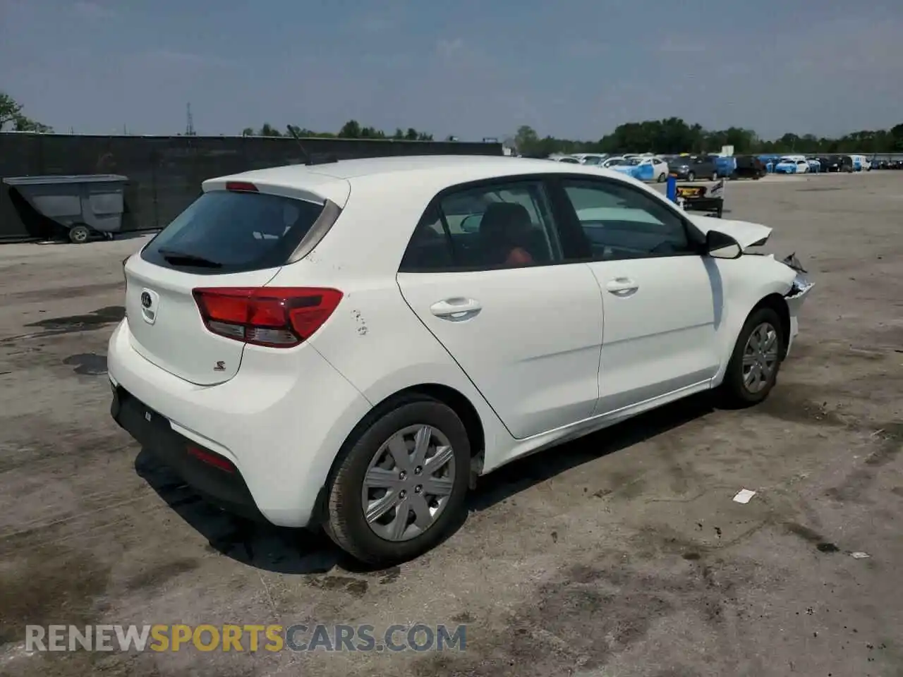 3 Photograph of a damaged car 3KPA25ADXME388414 KIA RIO 2021